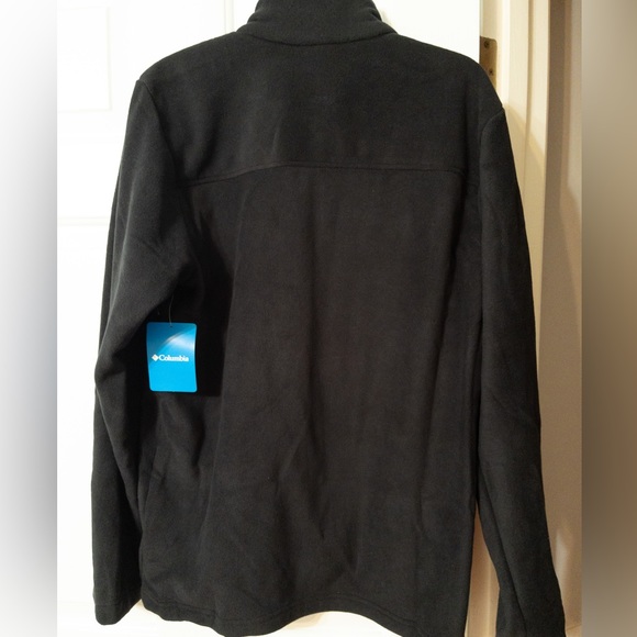 🔥BNWT MENS COLUMBIA BLK FLEECE JACKET🔥 - Picture 2 of 4